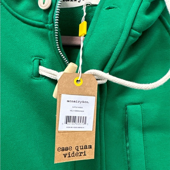 McNairy & co duffle hoodie size M - Picture 3 of 3